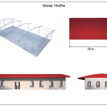 Шатёр для выставок 10х20